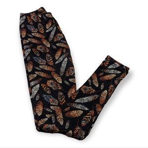 2 for $10 Just Cozy Feather Leggings M/L